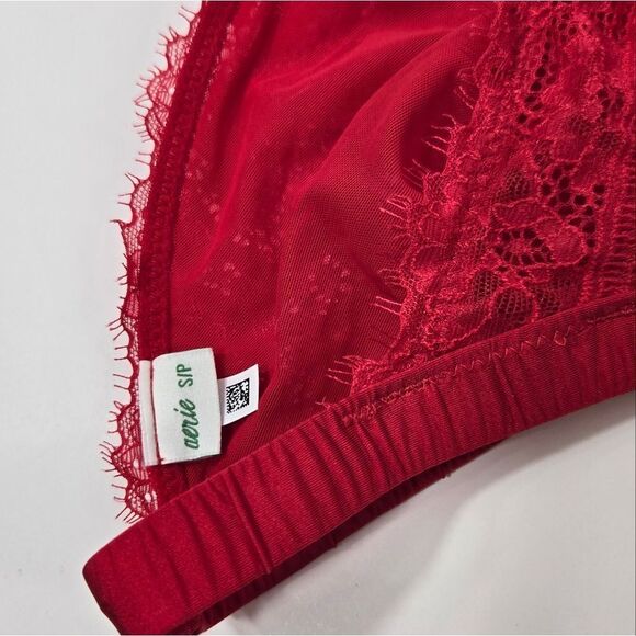 aerie red lace bra - Picture 12 of 12